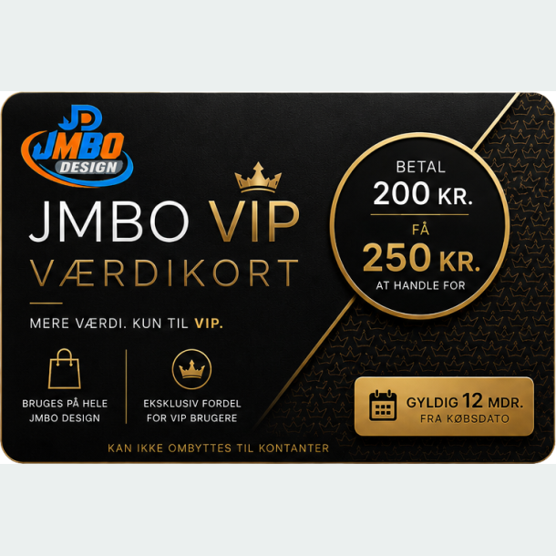 JMBO VIP V�rdikort250