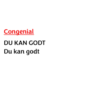 Du kan godt