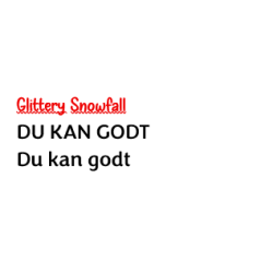 Du kan godt
