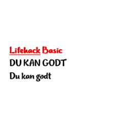 Du kan godt