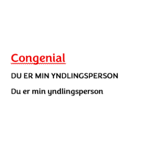 Du er min yndlingsperson