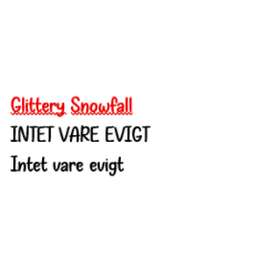 Intet vare evigt
