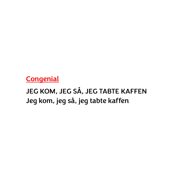 Jeg kom jeg s jeg tabte kaffen