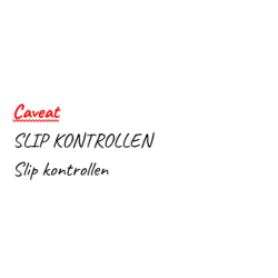 Slip kontrollen