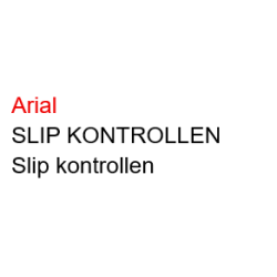 Slip kontrollen