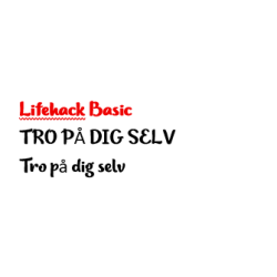 Tro p dig selv