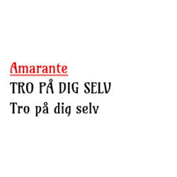 Tro p dig selv