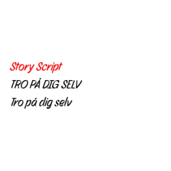 Tro p dig selv