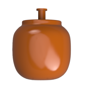 Barrel Vase & Krukke