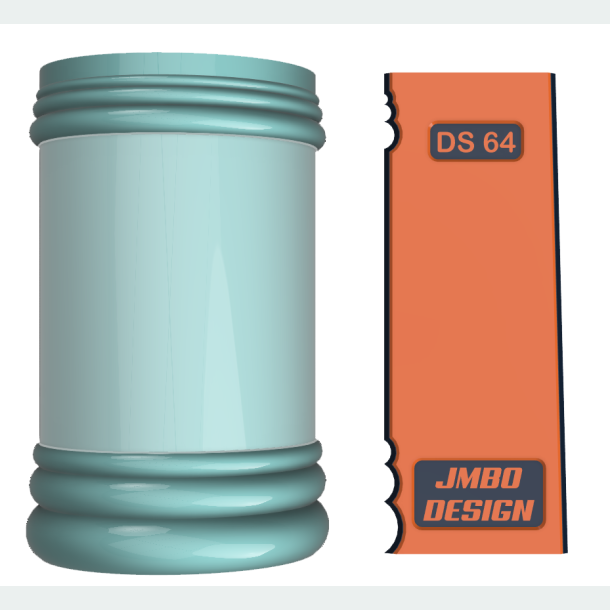 Drejeskinne DS - 64