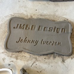 Dekorativ skilt- &amp; fadramme