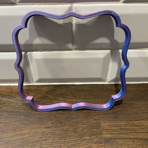 Dekorativ skilt- & fadramme nr 2