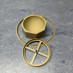 Komplet s�t � Halvkugleform �100 mm