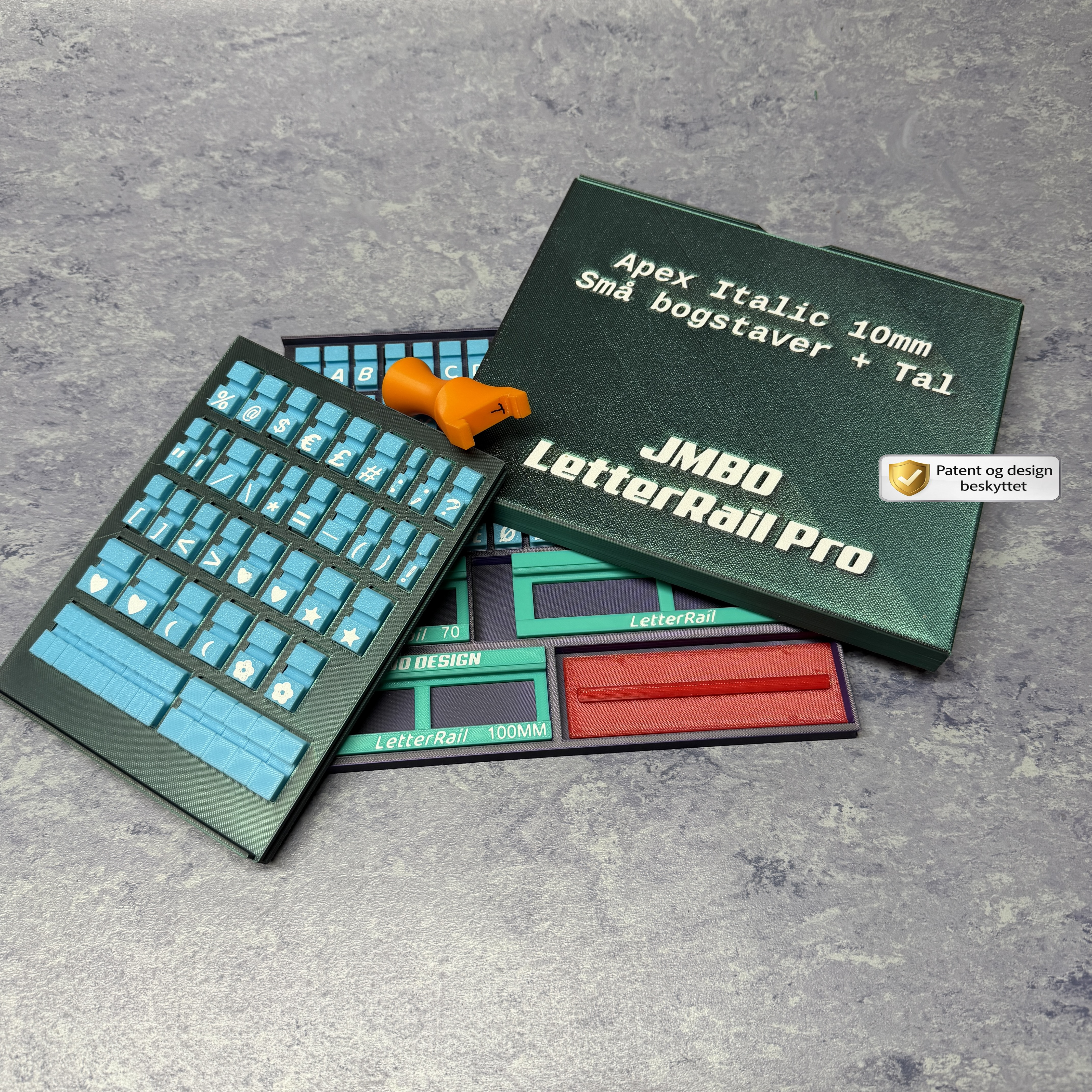 JMBO LetterRailPro System
