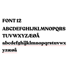 Personlige Tekststempler 7- 19mm Multiline 1-4 linjer