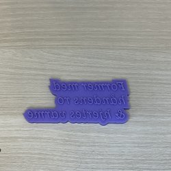 Personlige Tekststempler 7- 19mm Multiline 1-4 linjer