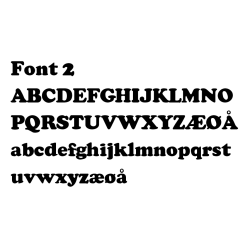 Personlige Tekststempler 7- 19mm Multiline 1-4 linjer