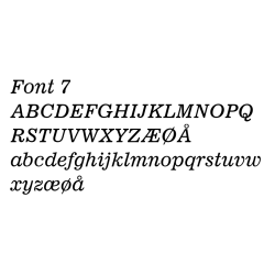 Personlige Tekststempler 7- 19mm Multiline 1-4 linjer