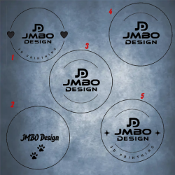 Signatur Stempel  RoundSigna (rundt design)