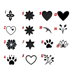 Signatur Stempel  OvalSigna (ovalt design)